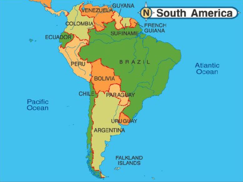 south america